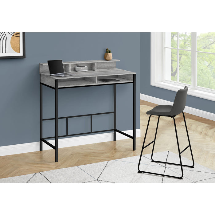 Computer Desk - 48"l - Black Standing Height
