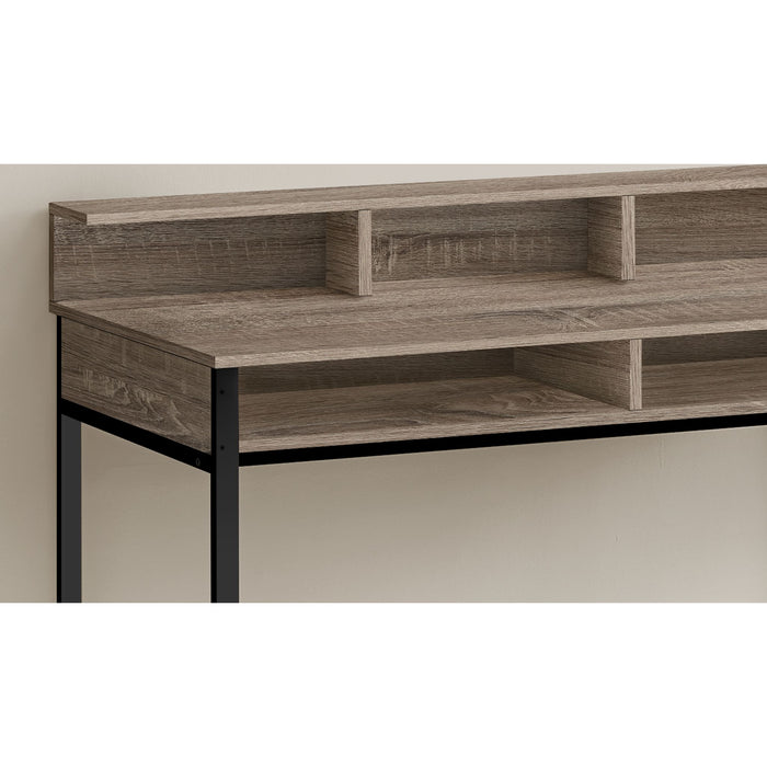 Computer Desk - 48"l - Black Standing Height