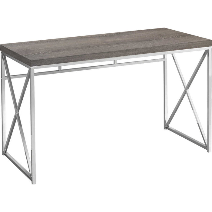 Computer Desk - 48"l - Chrome Metal