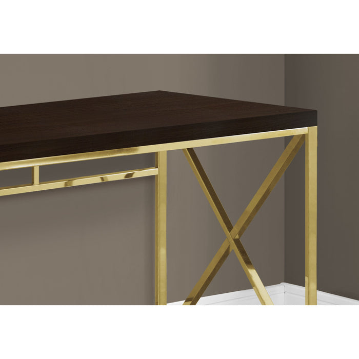 Computer Desk - 48"l - Gold Metal