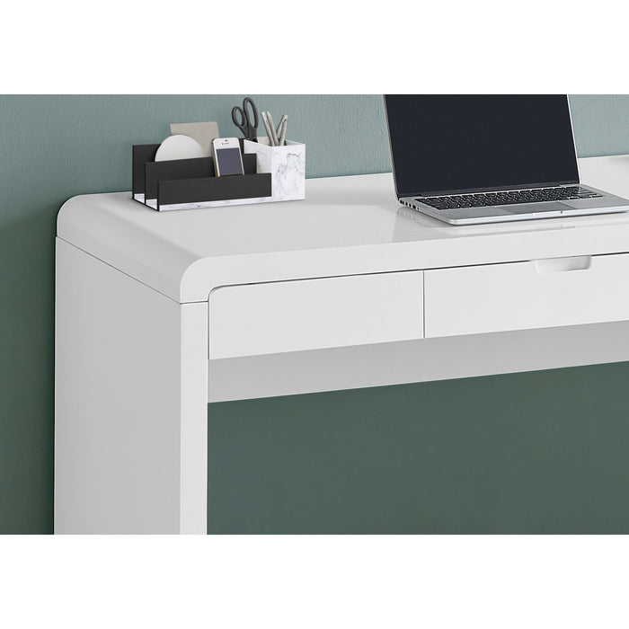 Computer Desk - 48"l - High Glossy - Storage Drawer