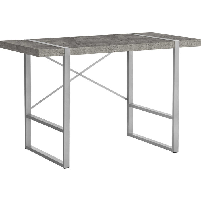 Computer Desk - 48"l - Silver Metal