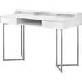 Computer Desk - 48"l - Silver Metal
