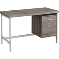 Computer Desk - 48"l - Silver Metal