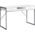 Computer Desk - 48"l - Silver Metal