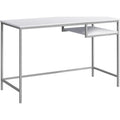 Computer Desk - 48"l - Silver Metal