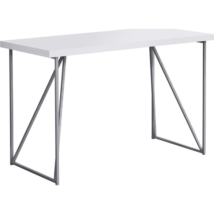 Computer Desk - 48"l - Silver Metal