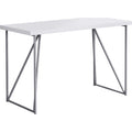 Computer Desk - 48"l - Silver Metal