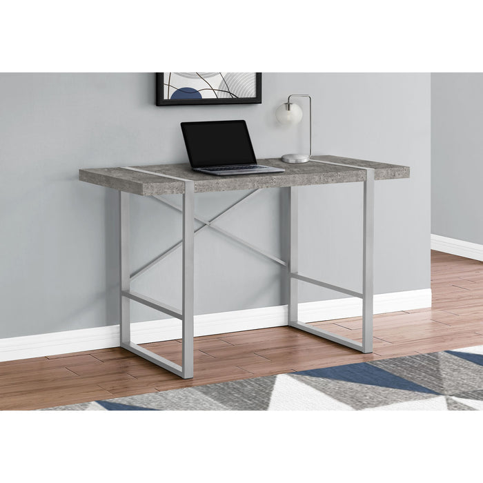 Computer Desk - 48"l - Silver Metal