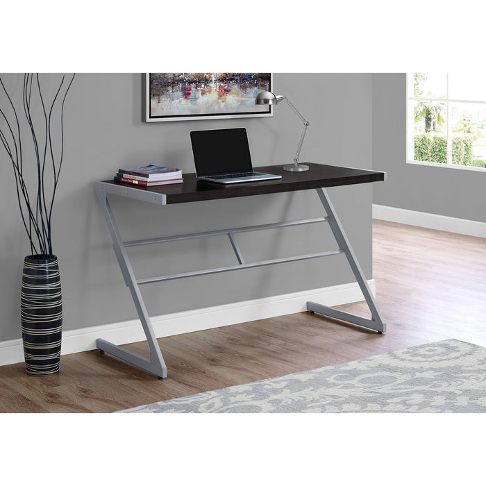 Computer Desk - 48"l - Silver Metal