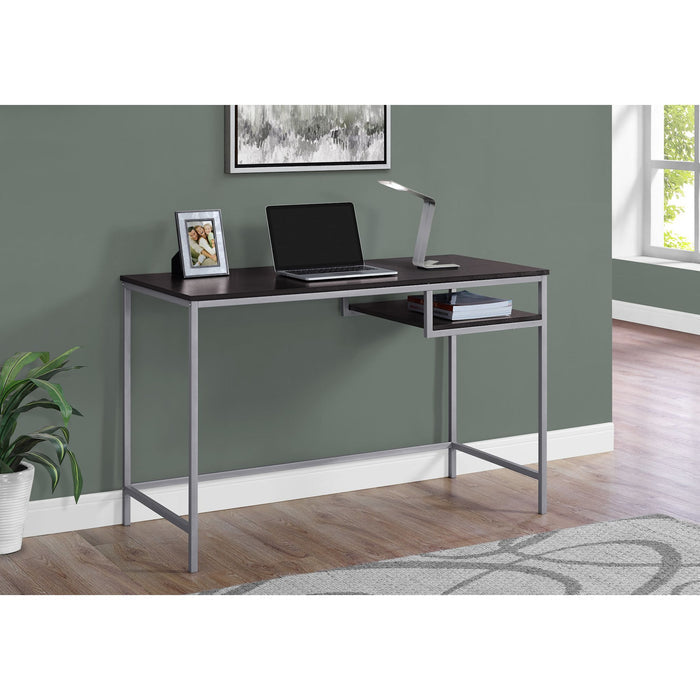 Computer Desk - 48"l - Silver Metal