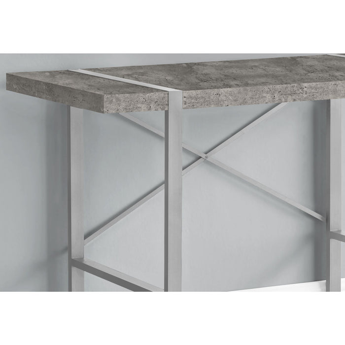 Computer Desk - 48"l - Silver Metal