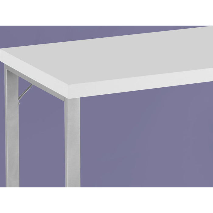 Computer Desk - 48"l - Silver Metal
