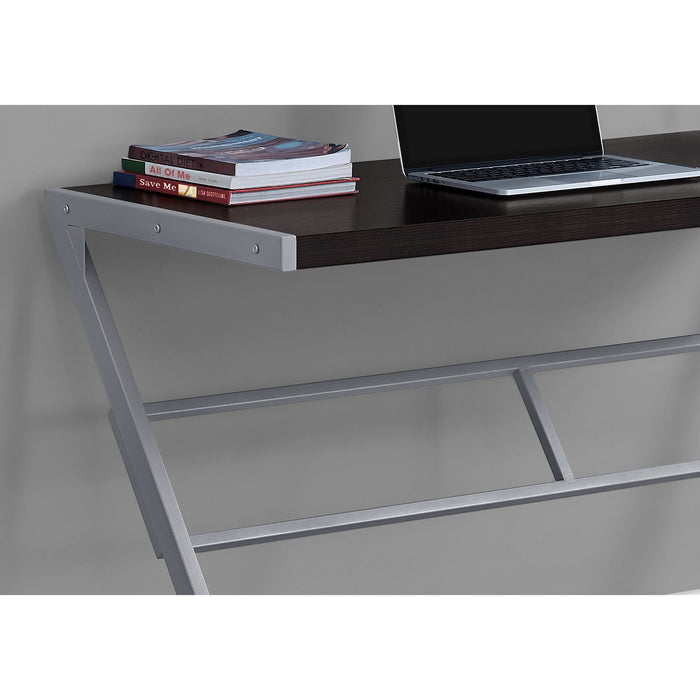 Computer Desk - 48"l - Silver Metal
