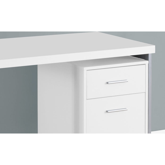 Computer Desk - 48"l - Silver Metal