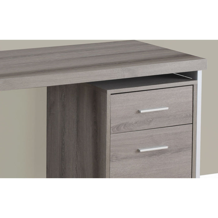 Computer Desk - 48"l - Silver Metal