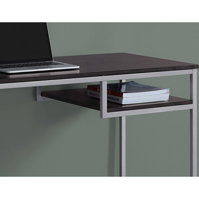 Computer Desk - 48"l - Silver Metal