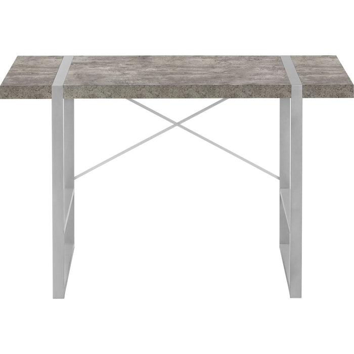 Computer Desk - 48"l - Silver Metal