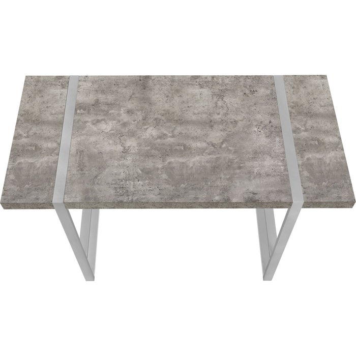 Computer Desk - 48"l - Silver Metal