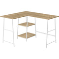 Computer Desk - 48"l - White Metal Corner