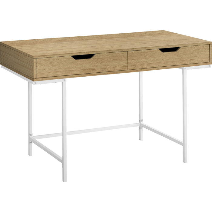 Computer Desk - 48"l - White Metal