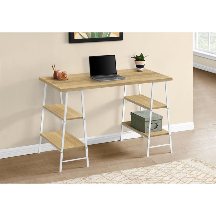 Computer Desk - 48"l - White Metal