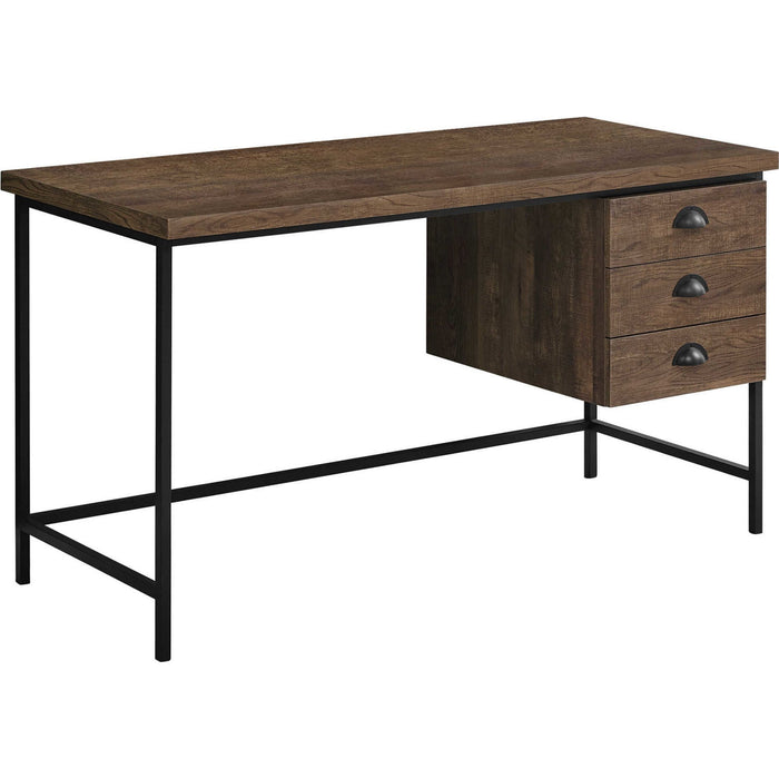 Computer Desk - 55"l - Black Metal