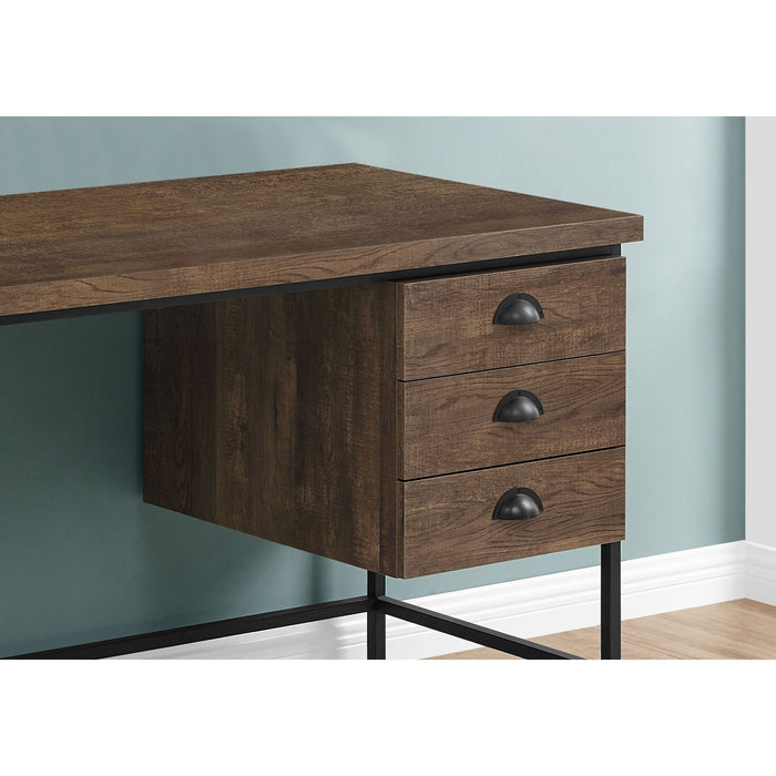 Computer Desk - 55"l - Black Metal