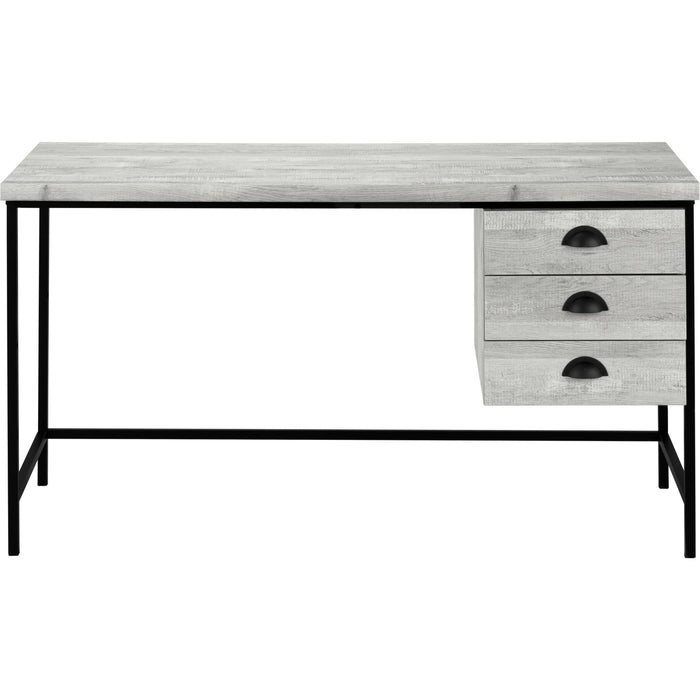 Computer Desk - 55"l - Black Metal