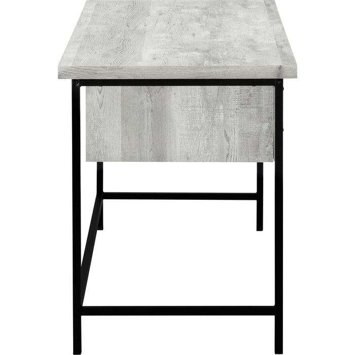 Computer Desk - 55"l - Black Metal