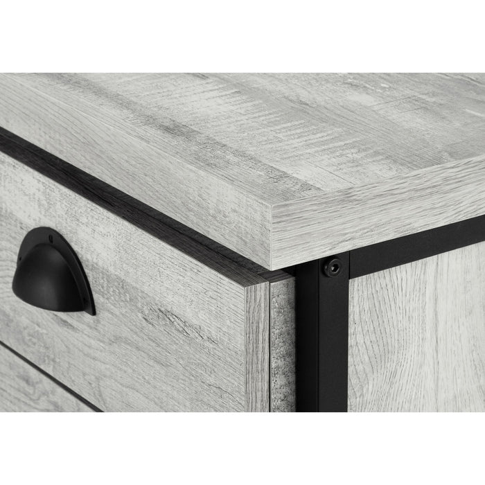Computer Desk - 55"l - Black Metal