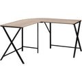 Computer Desk - 55"l - TOP/ Black Metal Corner