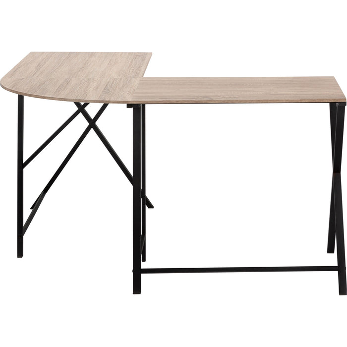 Computer Desk - 55"l - TOP/ Black Metal Corner