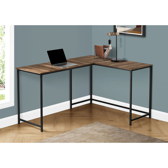 Computer Desk - 58"l - Metal Corner
