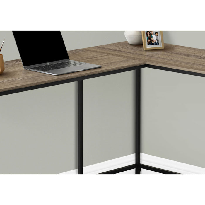 Computer Desk - 58"l - Metal Corner