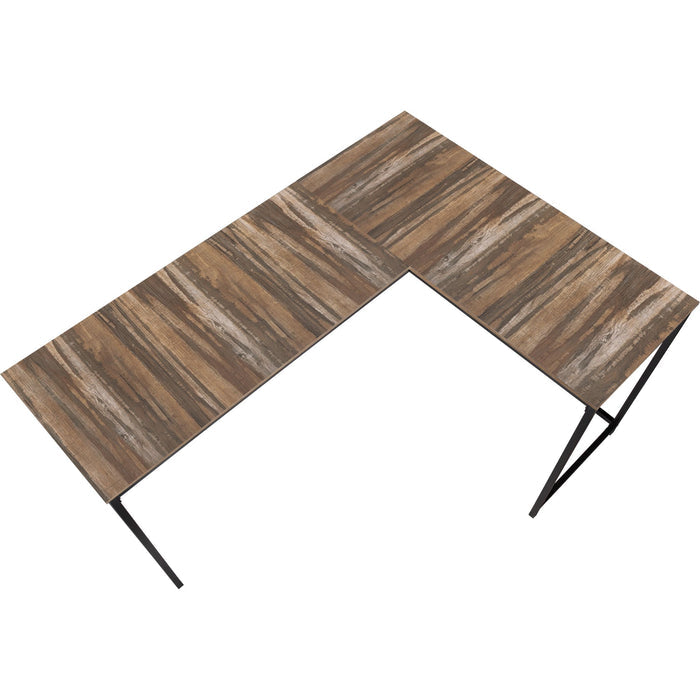 Computer Desk - 58"l - Metal Corner