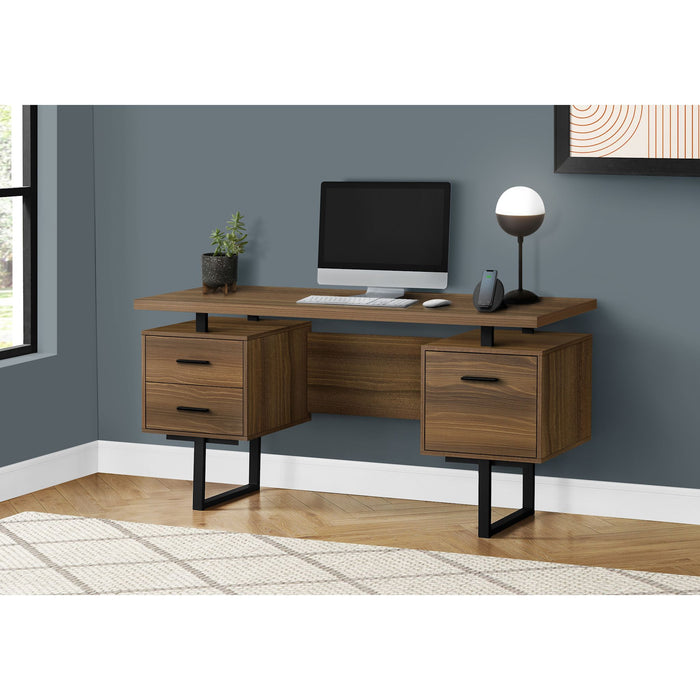 Computer Desk - 60"l - Black Metal