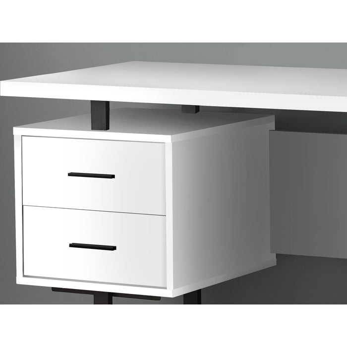 Computer Desk - 60"l - Black Metal