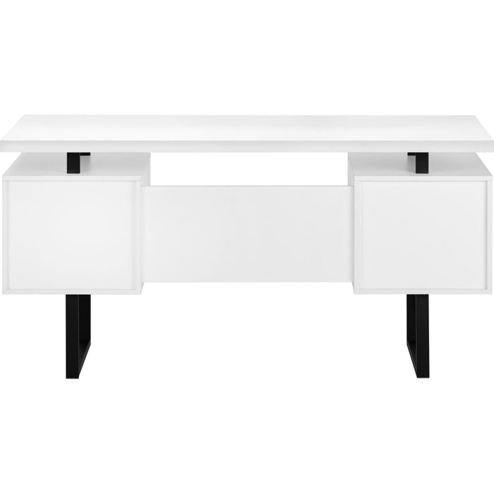 Computer Desk - 60"l - Black Metal