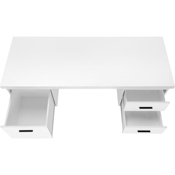 Computer Desk - 60"l - Black Metal