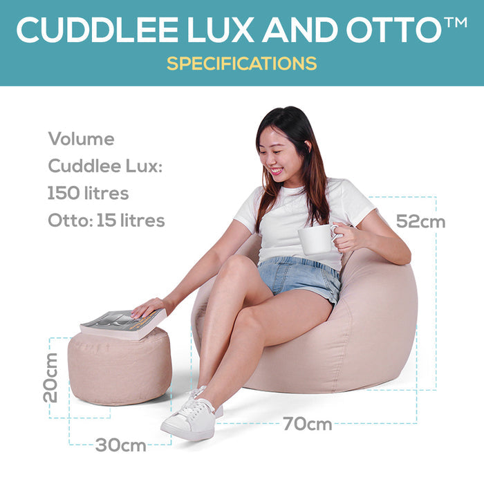 Cuddlee Fabric Bean Bag for Children & Adults
