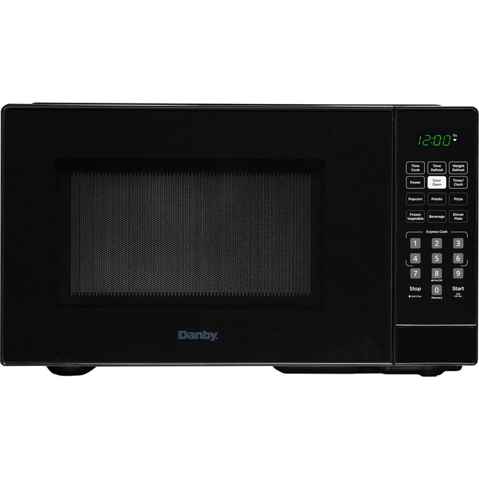 Danby 0.9 cu. ft. Countertop Microwave  -Black (DBMW0921BBB)