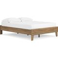 Deanlow Full Platform Bed - Honey