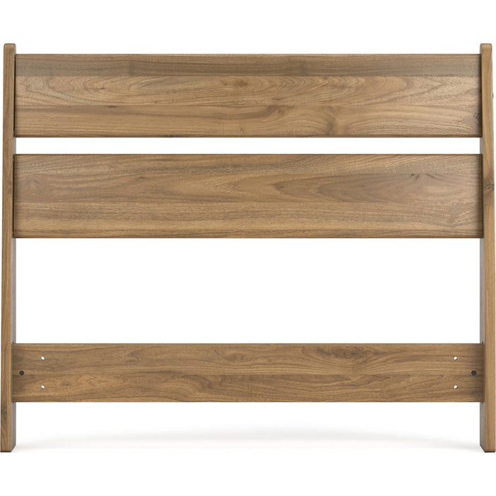 Deanlow Twin Panel Headboard - Honey