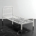 Denin Metal Bed - Single