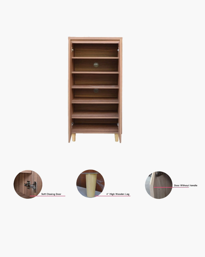 Desha Shoe Cabinet – 2 Door Big