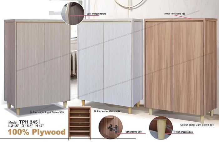 Desha Shoe Cabinet – 2 Door Big