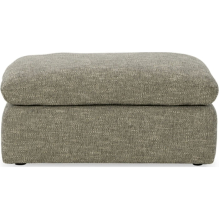 Dramatic Ottoman - Granite