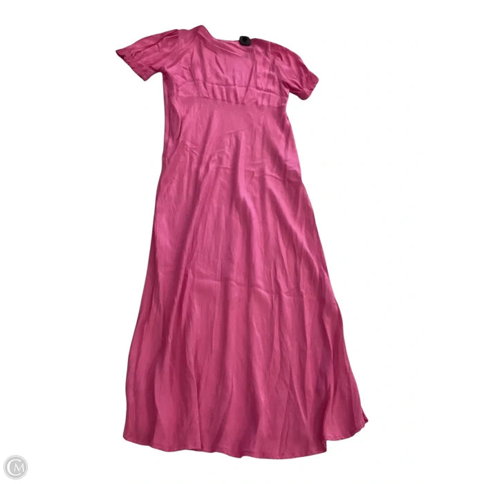 Dress Casual Maxi By A New Day In Pink, Size: L