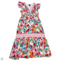 Dress Casual Maxi By Adrianna Papell In Floral Print, Size: 12